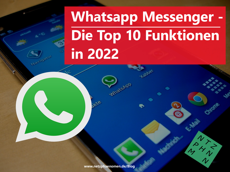 Whatsapp Messenger Funktionen